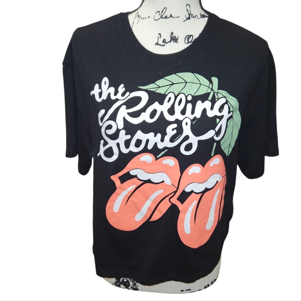 The Rolling Stones Crop Top